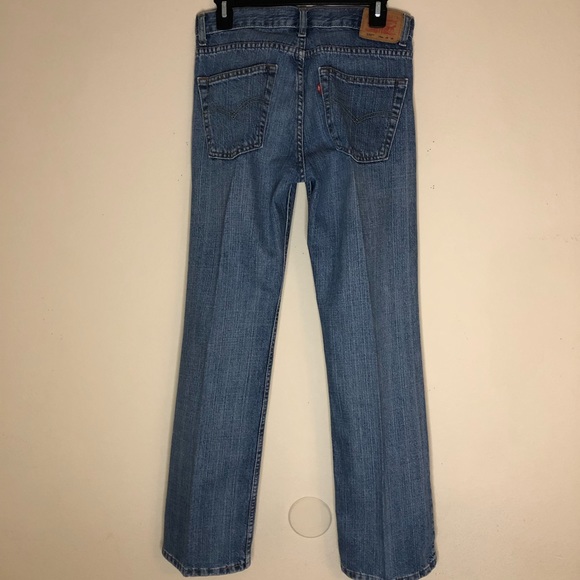 Boys Levi’s 550 Relaxed Fit Denim Blue Jeans - Picture 11 of 15